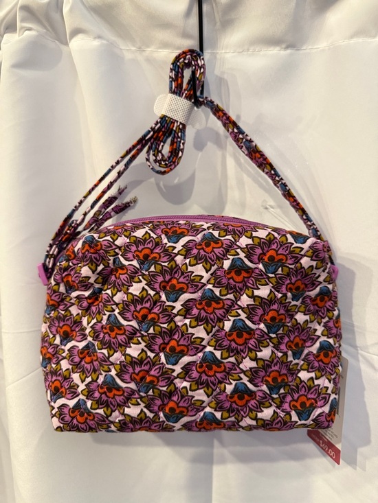 Vera Bradley Handbags - Vera Bradley Bag Cross Body Small Scaevola Fan Flower Patterned